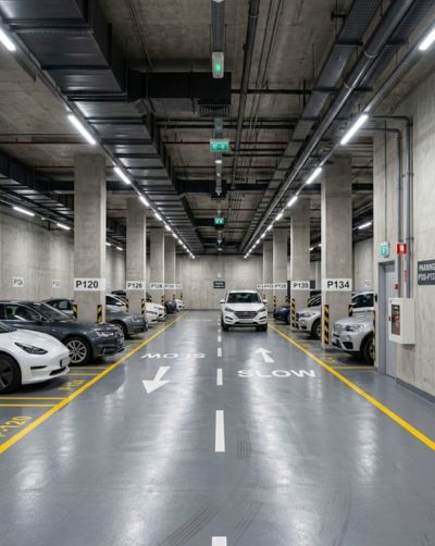 Car Deck Parking Flooring in Kolhapur