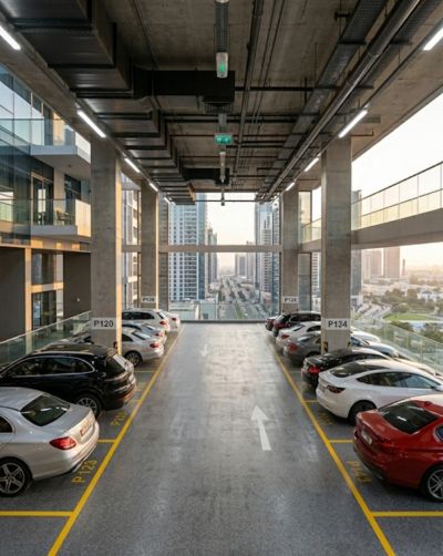 Car Deck Parking Flooring in Pune