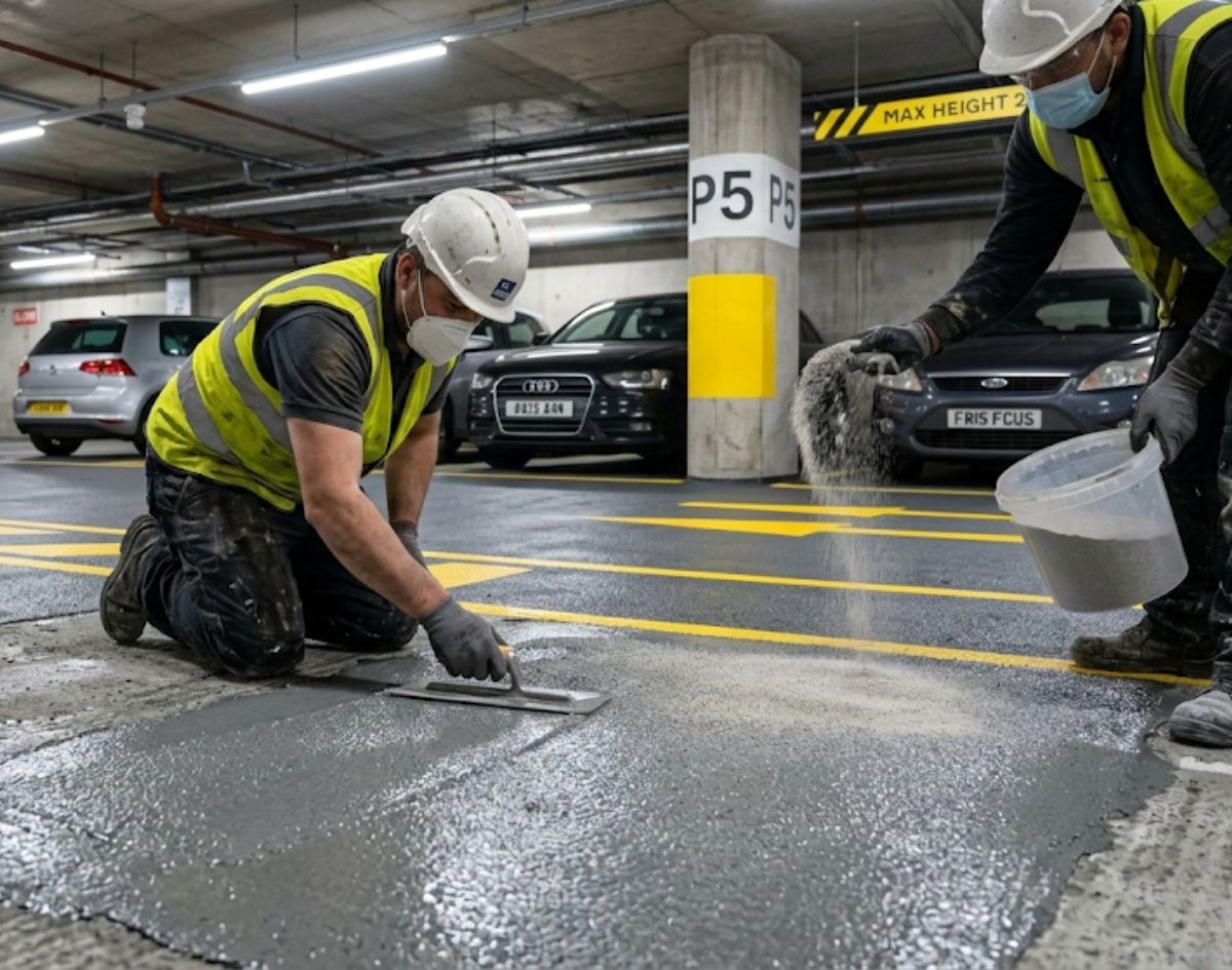 Car Deck Parking Flooring in Rajkot